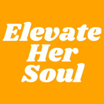 Elevate Her Soul Youth Cotton T-Shirt Design